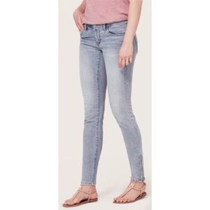 LOFT Skinny Light Blue / Acid Wash Jeans